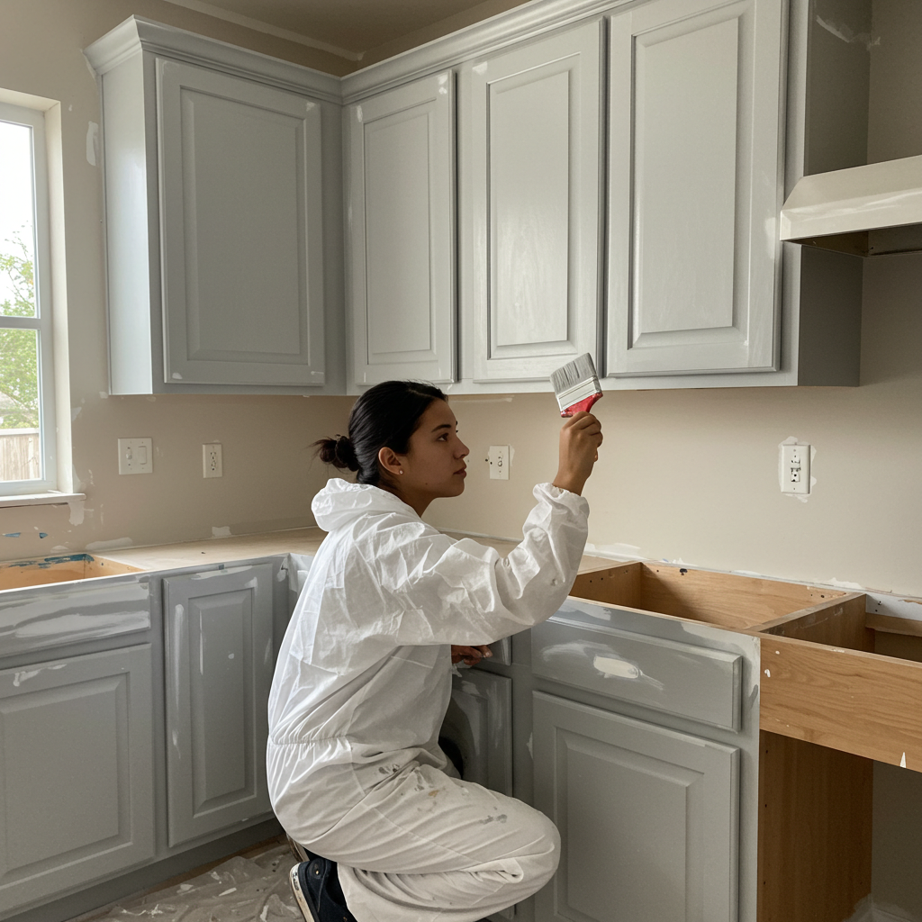 How much will it cost me to paint my kitchen cabinets in Calgary?
