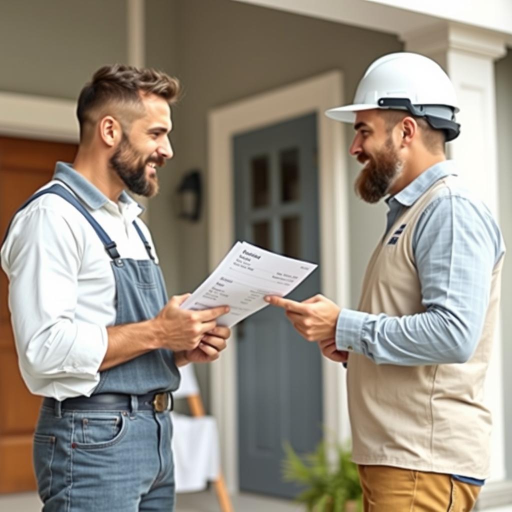 Calgary painting contractor estimate process
