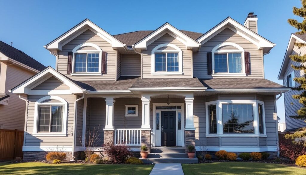 Calgary home with beautiful professional paint job