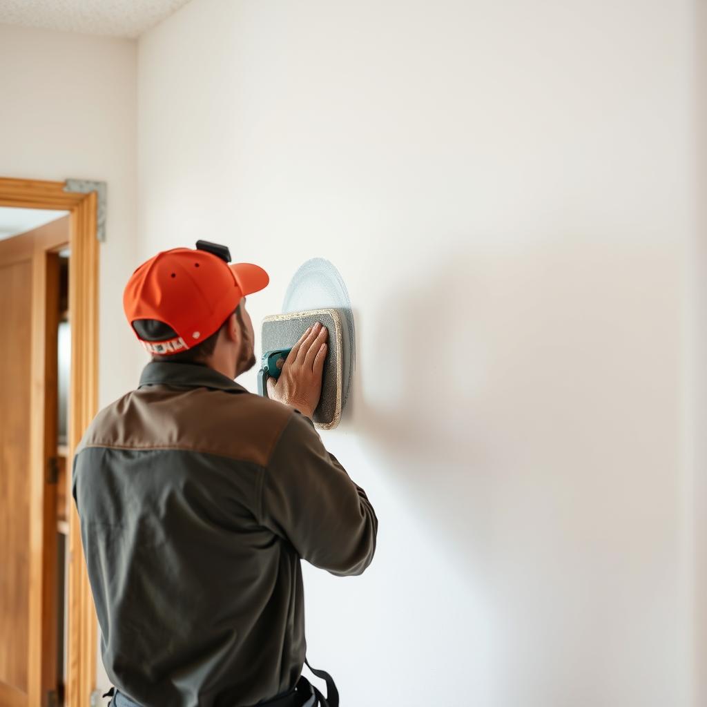 Surface preparation for residential painting in Calgary